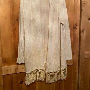 Lilly Pulitzer gold and crème sweater